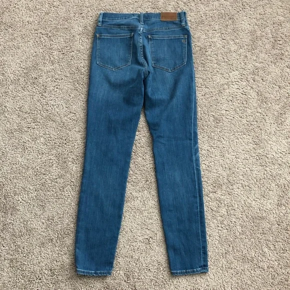 Madewell 9” High-Rise Skinny Denim Jeans Womens 26 - Picture 7 of 10